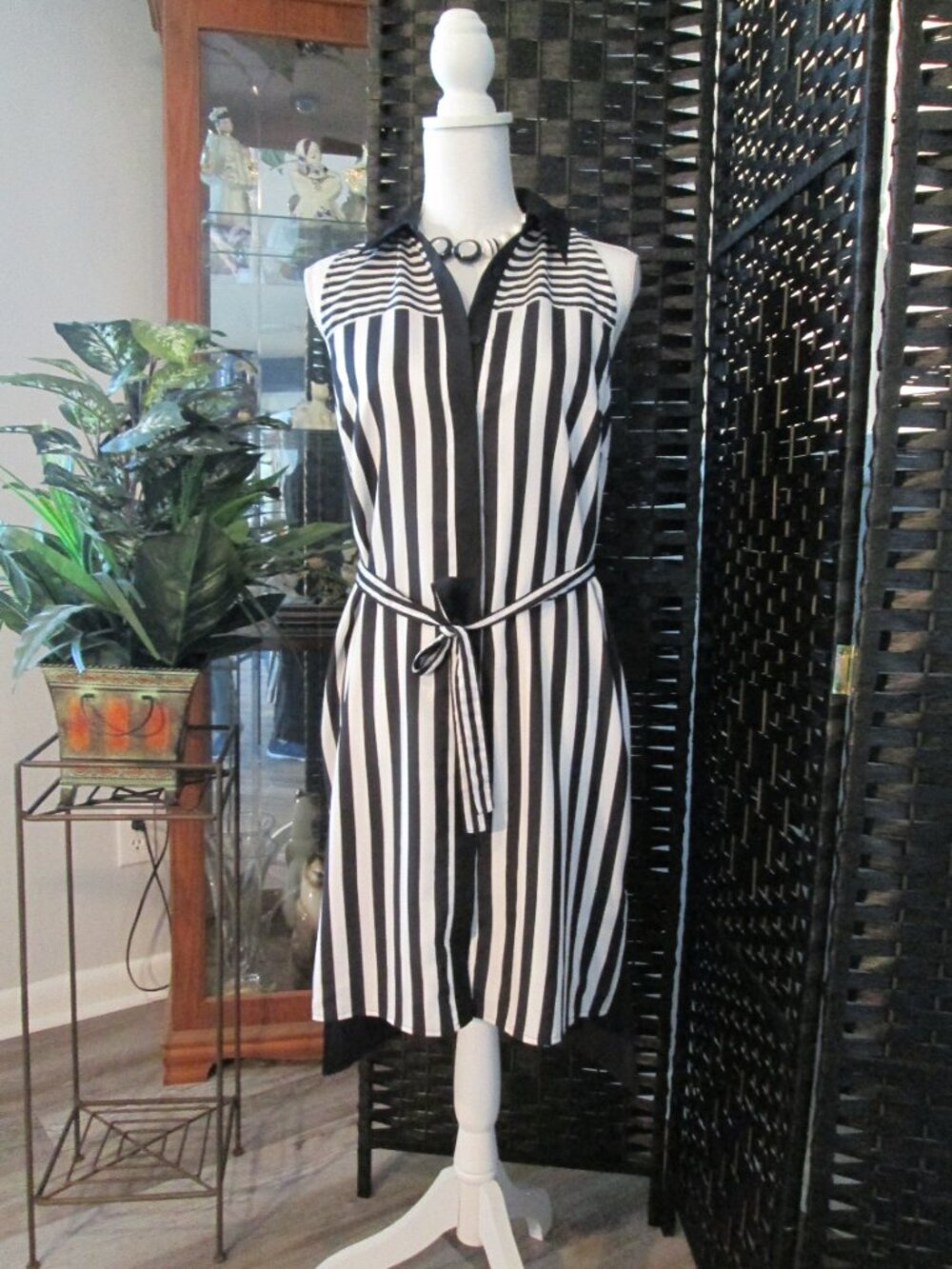 Rebecca Minkoff Hi-Lo Striped Dress – Sz S (NWT, $248 Retail) - Picture 7 of 11